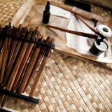 Hawaiian tattooing tools.