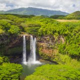 Wailua Falls near the Grand Hyatt Kawaii