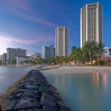 The exterior of the Grand Hyatt Waikiki