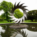 Mark Chai's installation in the Reflecting Pool