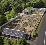 Aerial shot of the Edible Academy