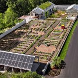 Aerial shot of the Edible Academy