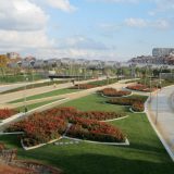 Image of park in Madrid for Charles Birnbaum Landscape Desing Portfolio Series