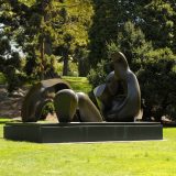 Image of Henry Moore sculpture in the Garden landscape