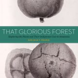 The cover of That Glorious Forest, showing black-and-white illustrations of fruits.