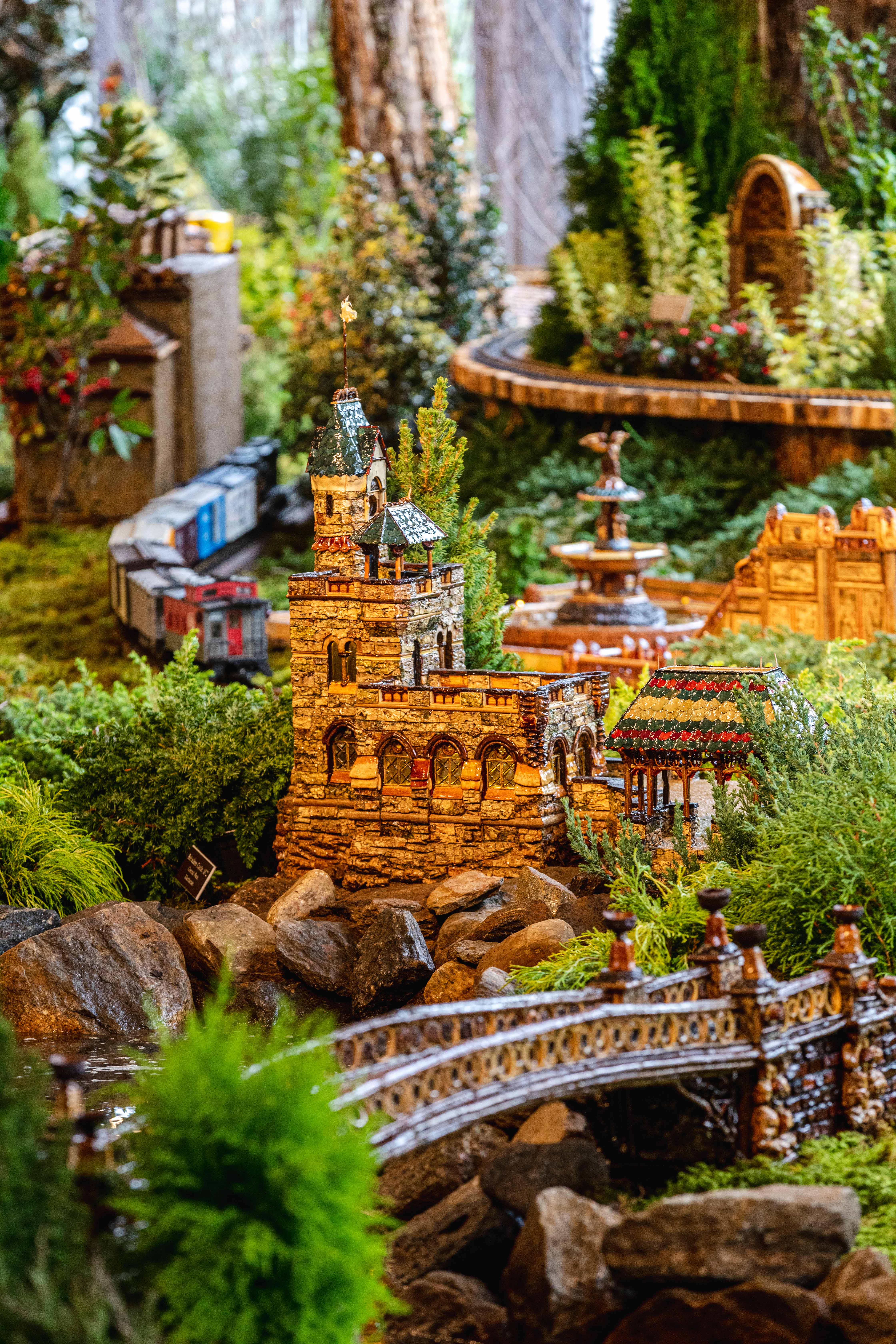 Holiday Train Show Press Room New York Botanical Garden