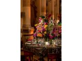 Photo of a luxurious orchid tablescape