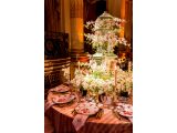 Photo of a luxurious orchid tablescape