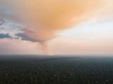 Image of One of approximately 80,000 fires documented in the Brazilian Amazon between January–August 2019