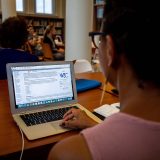 Photo of a Wikipedia Workshop attendee