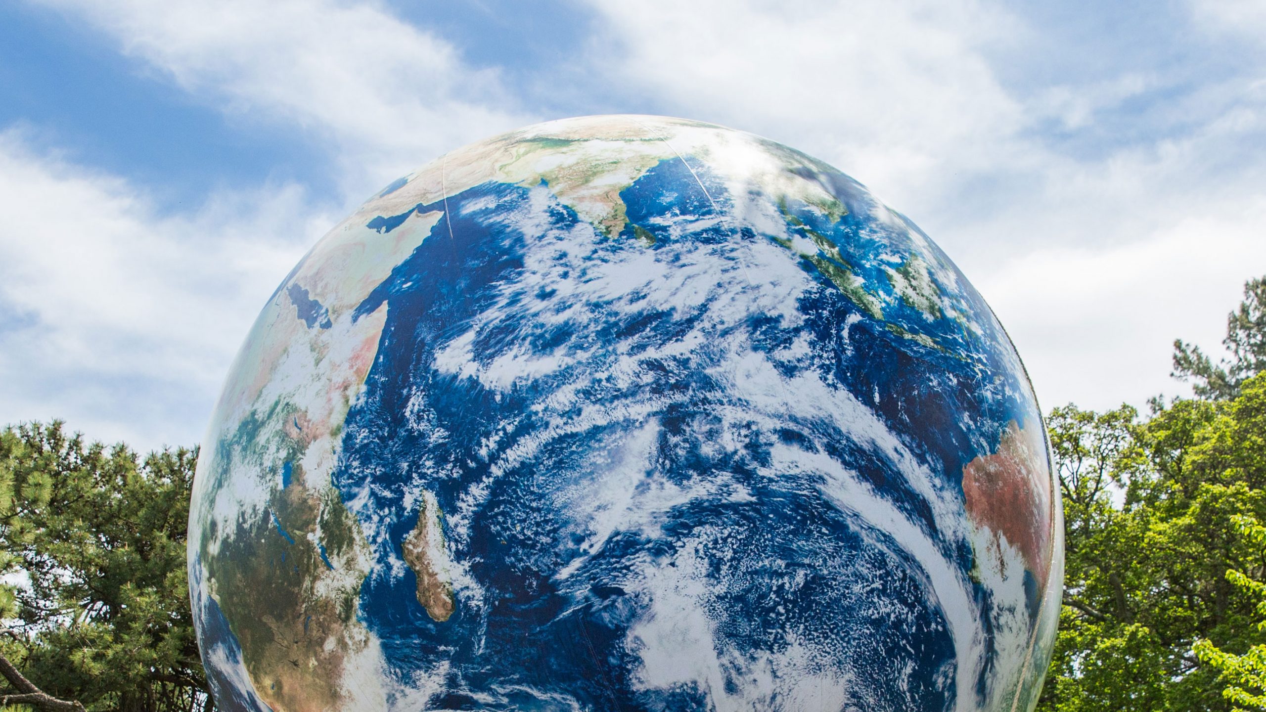 Photo of the Earth Ball