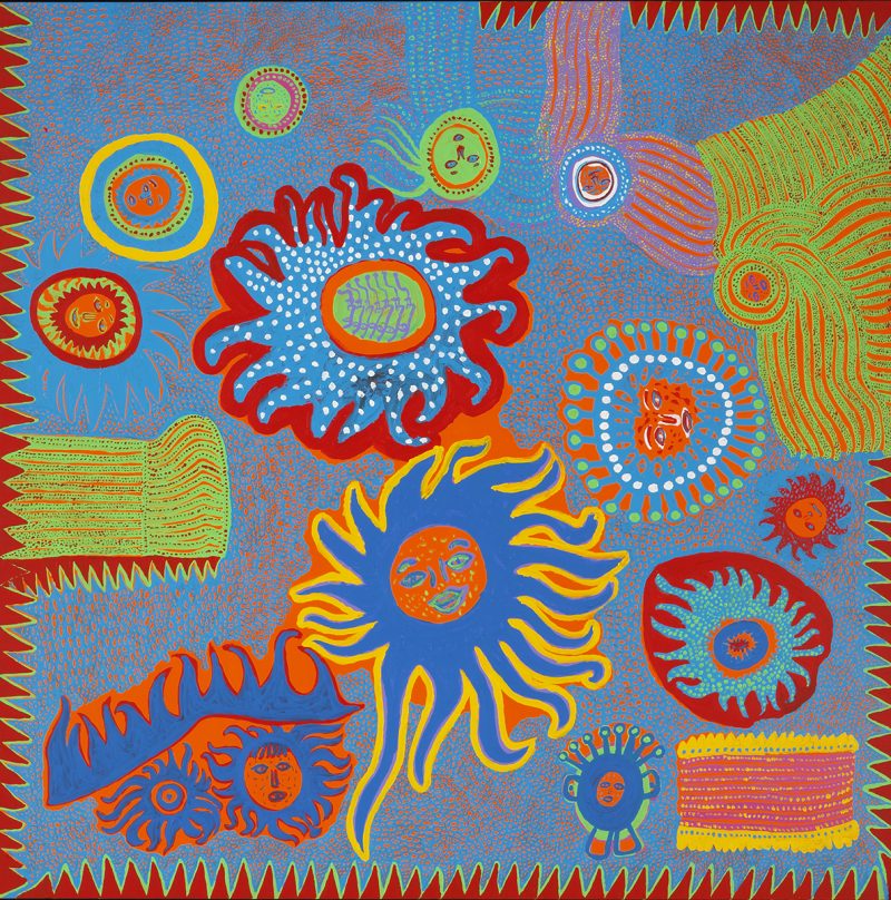 Painting by Yayoi Kusama