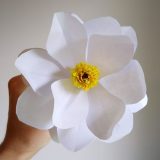 Paper magnolia craft