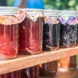 Seasonal berry jam
