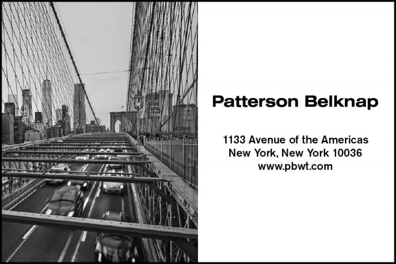 Patterson Belknap Ad