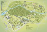 A map of the New York Botanical Garden