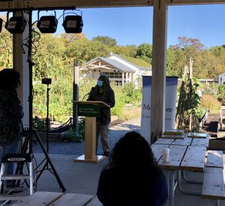 Photo of Karen Washington at the Edible Academy