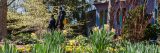 Two children exploring the Everett Children's Adventure Garden