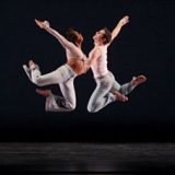 Photo of two dancers from Paul Taylor Dance Company