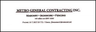 Metro General Contracting Inc.