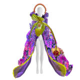 The Orchid Show: Florals in Fashion, FLWR PSTL rendering 1:1 crop