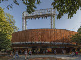 delacorte theater, central park, architect: ennead