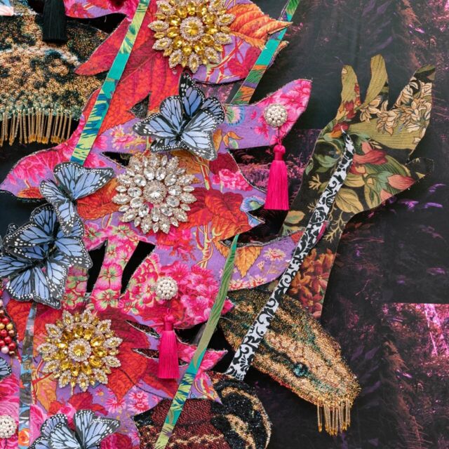 “Just as flowers take root in graveyards, the lavish, colorful installations of the Jamaican artist Ebony G. Patterson reflect nature’s beauty while revealing dark truths…”
 
Don’t miss our upcoming exhibition’s feature in @newyorkermag’s Summer Art Preview, on stands today—we can’t wait to unveil contemporary artist Ebony G. Patterson’s vision of the Garden to you!
 
Known for her lavishly detailed mixed media installations, Patterson brings her signature style to the Enid A. Haupt Conservatory, and NYBG’s landscape and galleries, in a major site-specific exhibition featuring breathtaking and provocative displays of art and nature. Among the striking beauty of exotic flora and garden-inspired installations, you’ll find yourself in the presence of swarms of glittering vultures, a monumental peacock sculpture gracing the tropical world of the Conservatory, and moments that take you deeper—into the very idea of a garden—to discover what lies beneath.
 
“…things come to thrive…in the shedding…in the molting…” opens to the public next Saturday, May 27. Hit the link in our bio to check out the New Yorker article and get your tickets now to experience this bold new show at NYBG.
 
#EbonyGPatterson #EbonyGPattersonNYBG