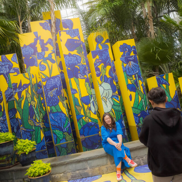 We're open this Friday for the Fourth of July, and with Van Gogh's Flowers looking its summer best, the long holiday weekend is a great time to see it! 🎨🌼🖌️
 
Before the City's fireworks kick off, make your way to NYBG to experience large-scale contemporary art and botanical displays that'll leave you just as inspired by nature as the artist himself. Indoors and out, our homage to the masterpieces of Vincent van Gogh brings his work to life in a way you've never seen before.
 
Snag tickets through link in bio, and we'll see you at the Garden! 😎
 
#VanGoghsFlowers #VanGogh