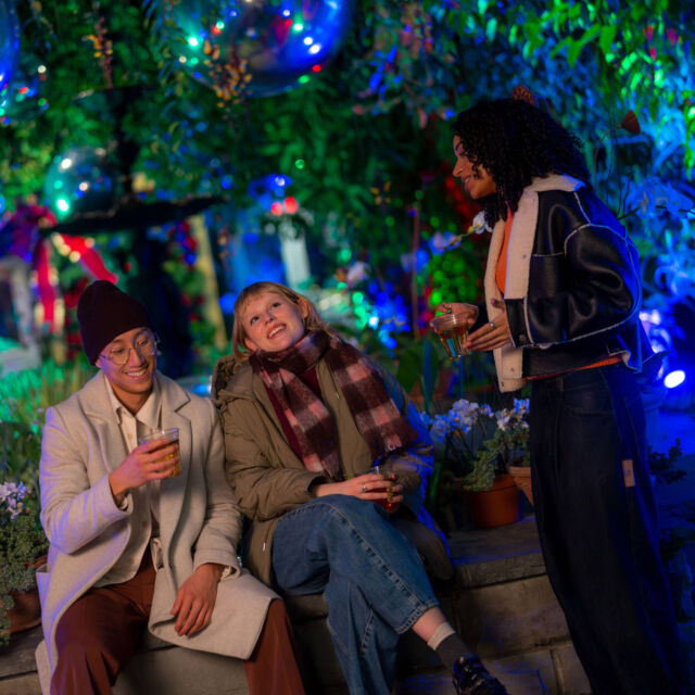 December’s here, winter’s in the air, and Holiday Train Nights are the best evenings out this season! 🎄🥂
 
Join us this Saturday, December 6, to sip, shop, and celebrate the holidays as the Holiday Train Show lights up in the warm and welcoming Haupt Conservatory. Stay for live performances of seasonal classics and pop hits to bop along to, plus signature cocktails and light bites for purchase. You can even cross some names off your gift list at @nybgshop! So bring the crew and escape the cold as you explore our miniature cityscape—NYC's favorite holiday tradition.
 
Tickets through link in bio!
 
#HTSNYBG #HolidayTrainNights