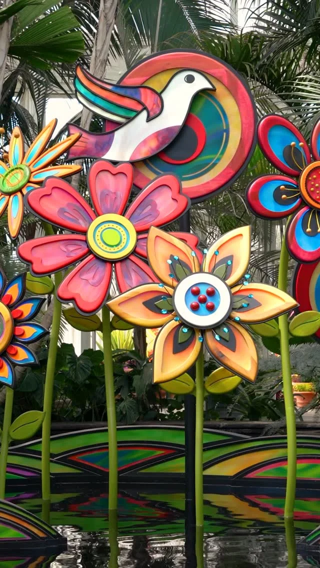 Flower Power opens this Saturday, May 23, with a colorful celebration of the spirit of the ‘60s! 🌈✌️

Join us at NYBG to explore groovy botanical displays in and around the Haupt Conservatory, visual art and photography from the era in our Museum Building Gallery (including Andy Warhol!), live music calling back to the nostalgic tunes of the hippie movement, plus crafts and activities that get us all to “come together” around the iconography of flowers as symbols of peace and love.

Grab tickets to the long opening weekend—including Monday, May 25—through link in bio! ☮️

#FlowerPower