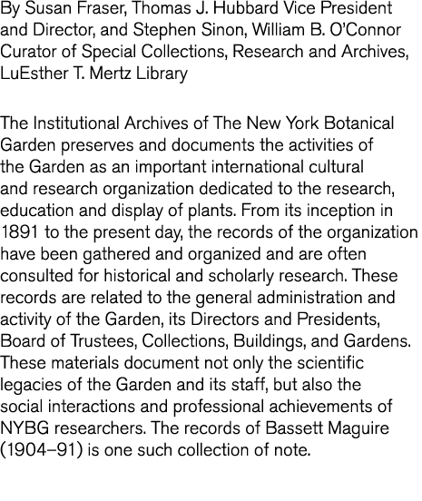 By Susan Fraser  Thomas J  Hubbard Vice President and Director  and Stephen Sinon  William B  O Connor Curator of Spe   