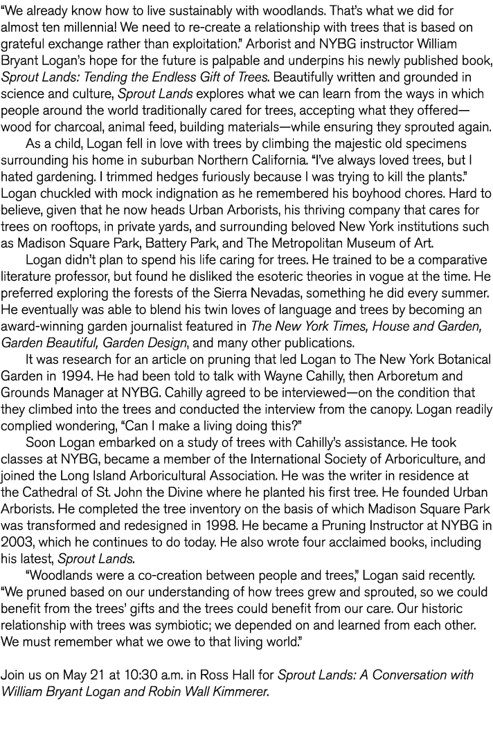  We already know how to live sustainably with woodlands  That s what we did for almost ten millennia  We need to re-c   